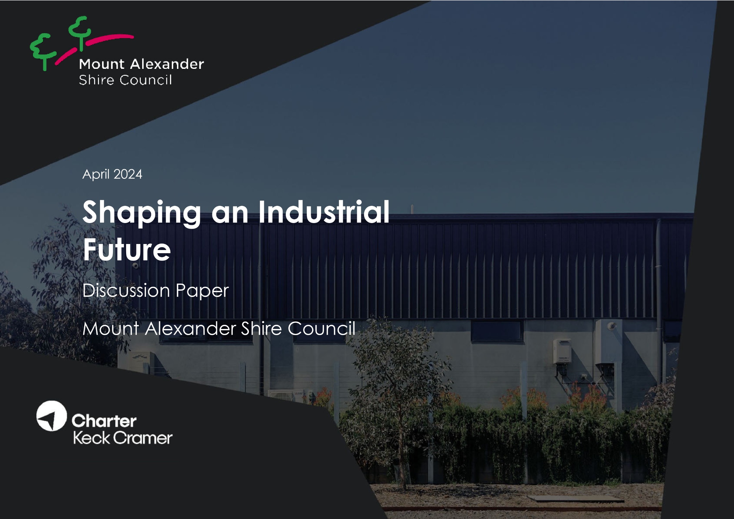 Front page of the Industrial Land Use Strategy